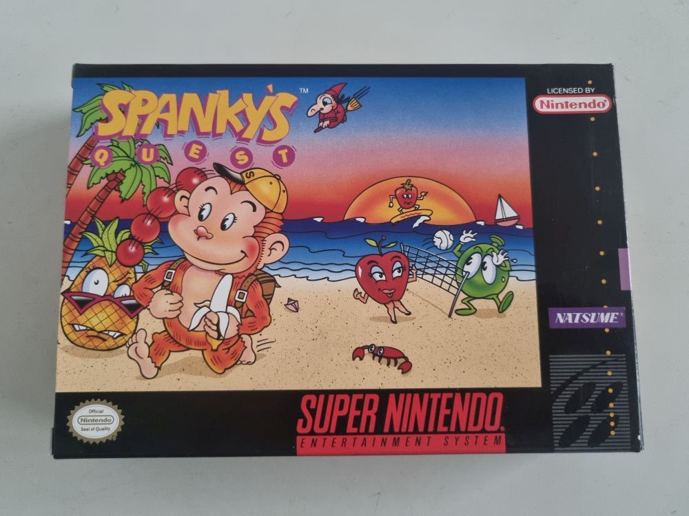 SNES Spanky's Quest USA - zum Schließen ins Bild klicken