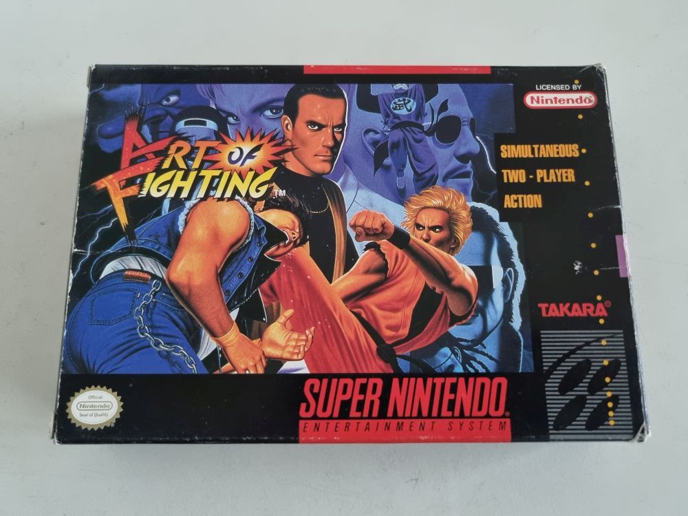 SNES Art of Fighting USA - zum Schließen ins Bild klicken