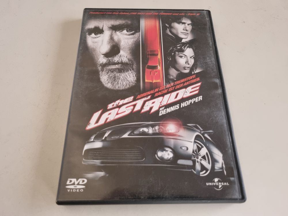 DVD The Last Ride - Click Image to Close