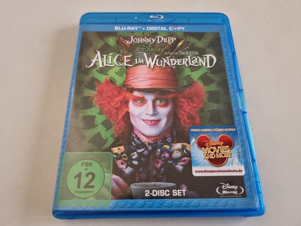 Blu-Ray Alice im Wunderland - zum Schließen ins Bild klicken