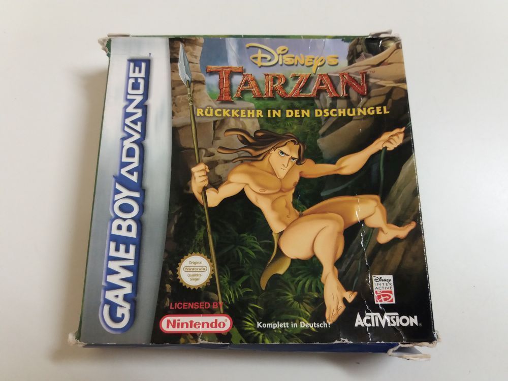 (Bild für) GBA Tarzan - Rückkehr in den Dschungel NOE - zum Schließen ins Bild klicken