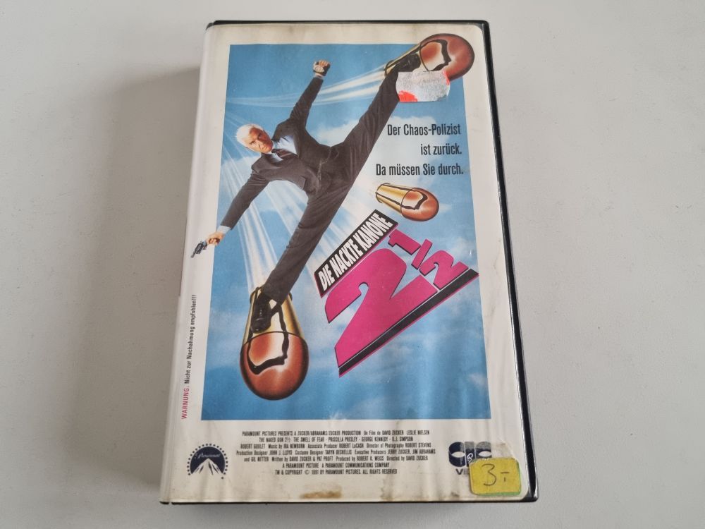 VHS Die Nackte Kanone 2 1/2 - zum Schließen ins Bild klicken