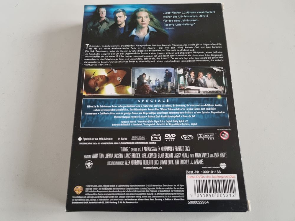 DVD Fringe - Erste Staffel - Click Image to Close