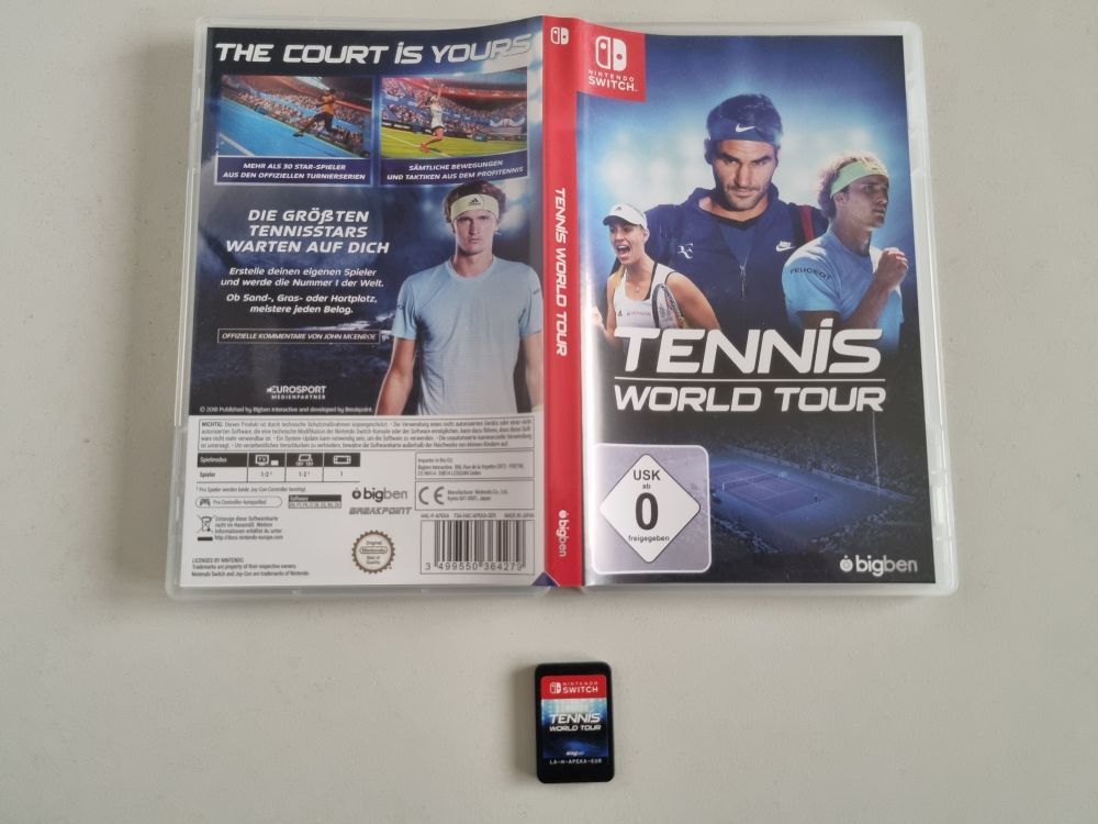 Switch Tennis World Tour GER - zum Schließen ins Bild klicken