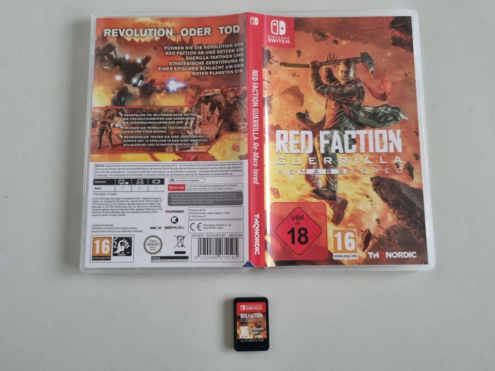 Switch Red Faction Guerrilla - Re-Mars-tered GER - Click Image to Close