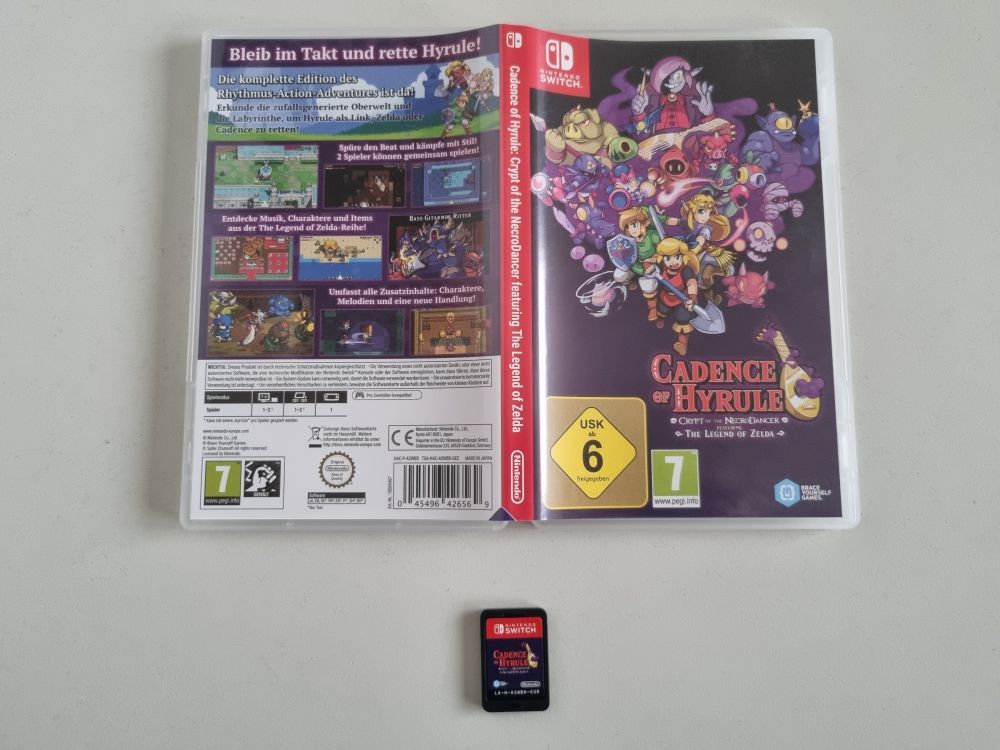 Switch Cadence of Hyrule: Crypt of the NecroDancer GEC - zum Schließen ins Bild klicken