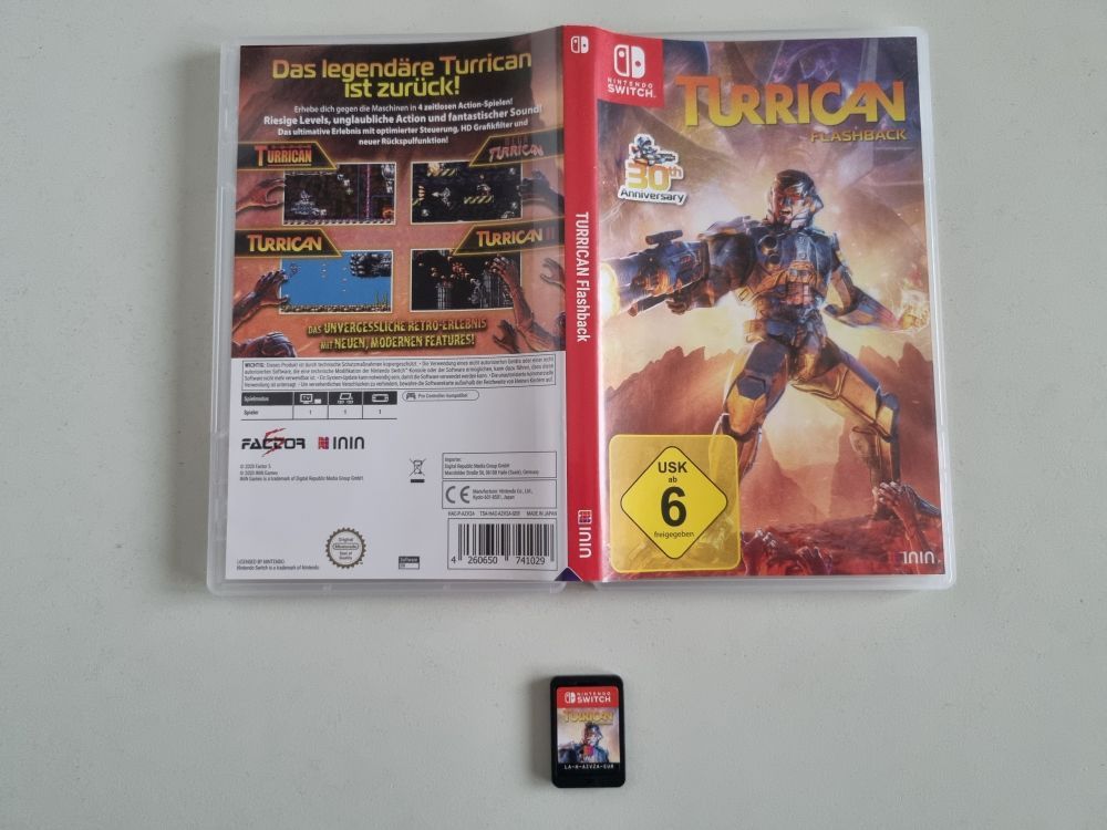 Switch Turrican Flashback GER - zum Schließen ins Bild klicken