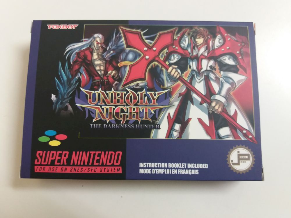 SNES Unholy Knight The Darkness Hunter - zum Schließen ins Bild klicken