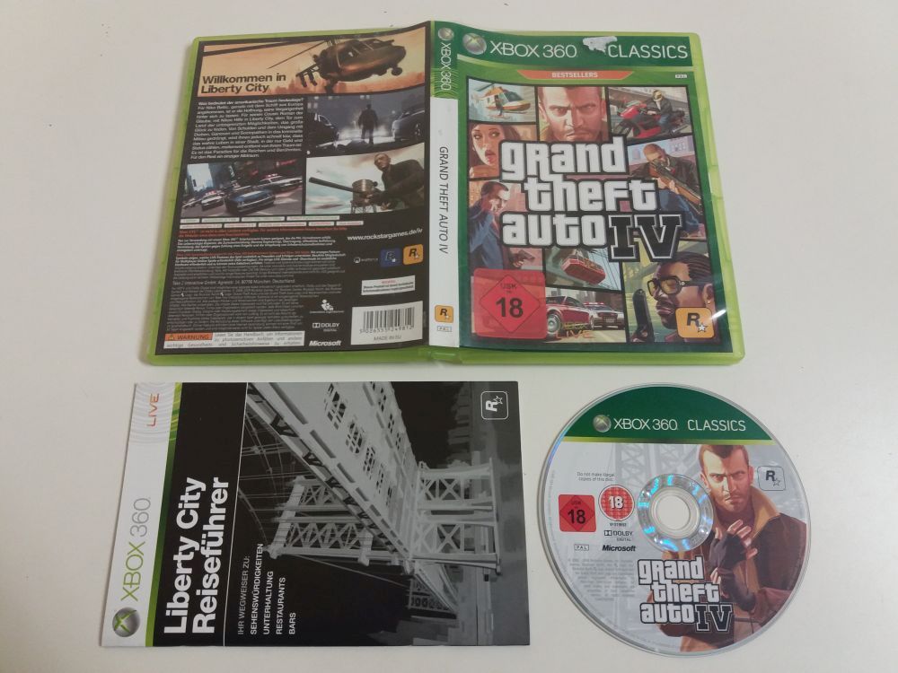 Xbox 360 Grand Theft Auto IV - zum Schließen ins Bild klicken