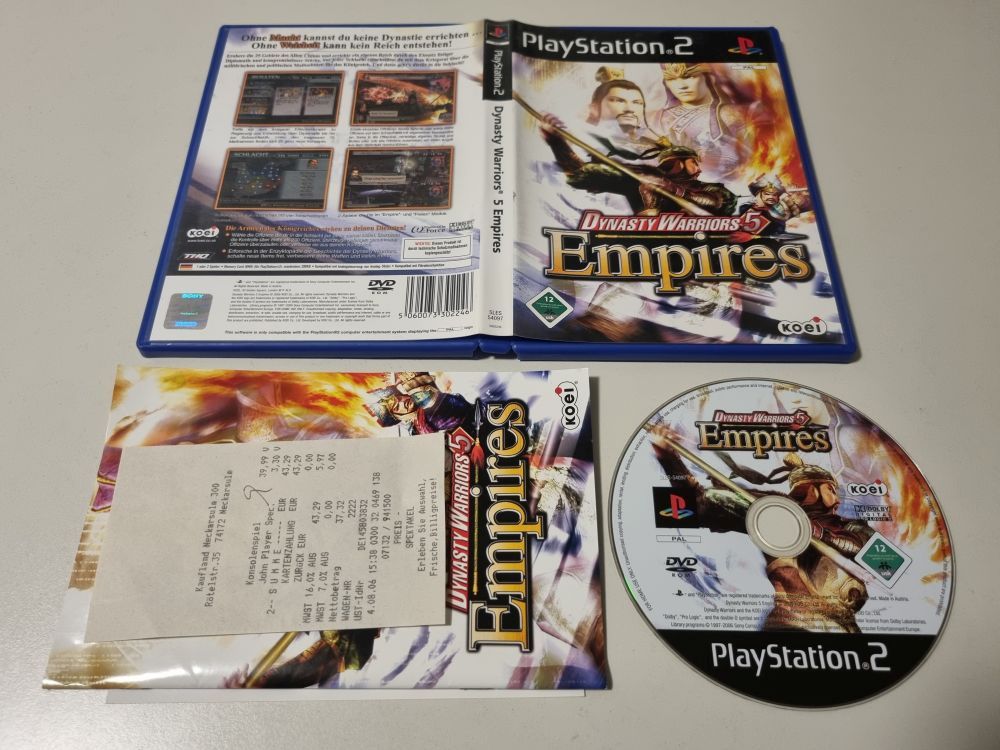 (Bild für) PS2 Dynasty Warriors 5 - Empires - zum Schließen ins Bild klicken
