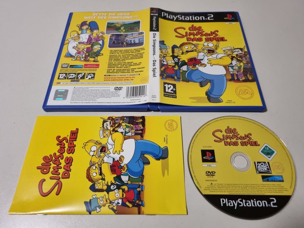 PS2 Die Simpsons - Das Spiel - zum Schließen ins Bild klicken