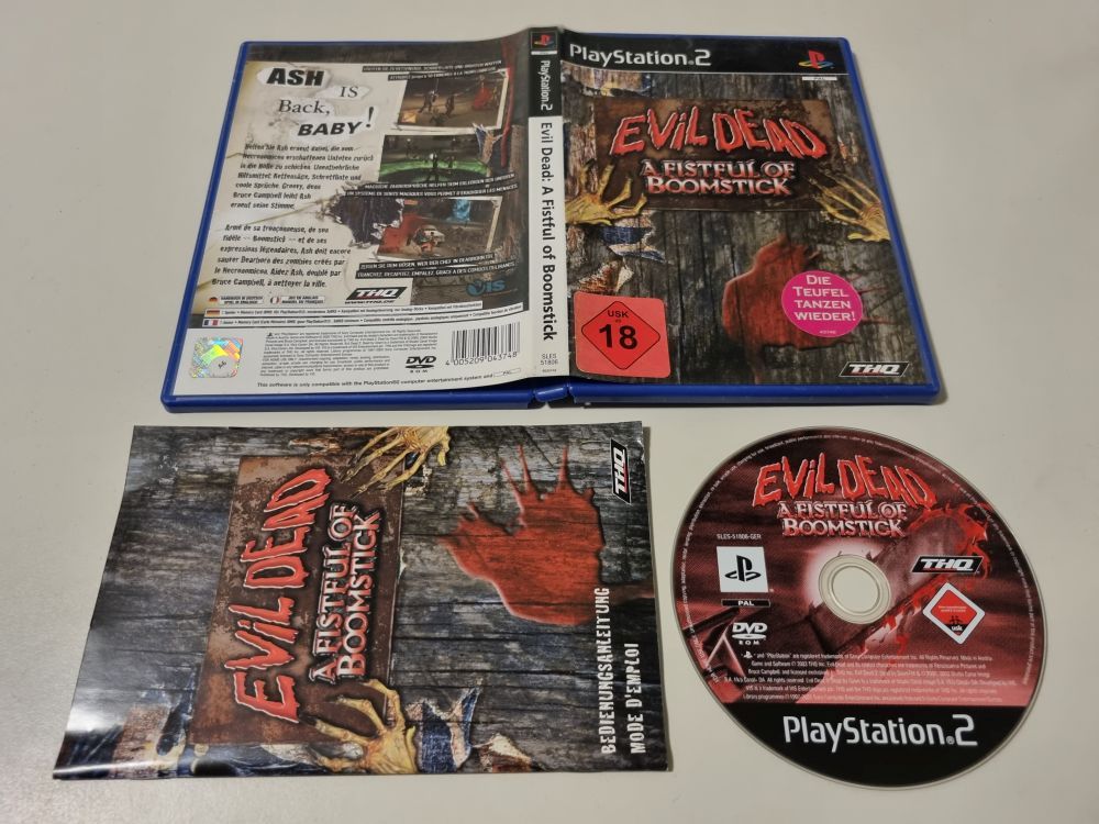 PS2 Evil Dead: A Fistful of Boomstick - zum Schließen ins Bild klicken