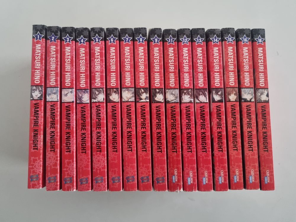 (Bild für) Vampire Knight Mangas - 16 Bände - zum Schließen ins Bild klicken