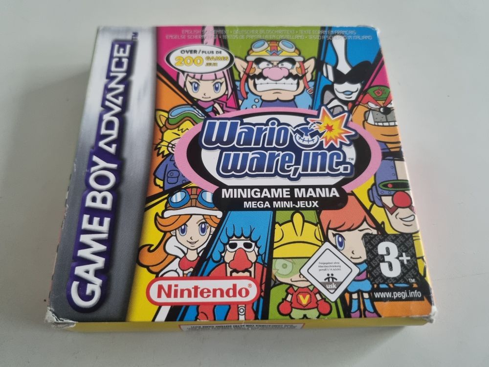 (Bild für) GBA Wario Ware, Inc. NEU6 - zum Schließen ins Bild klicken