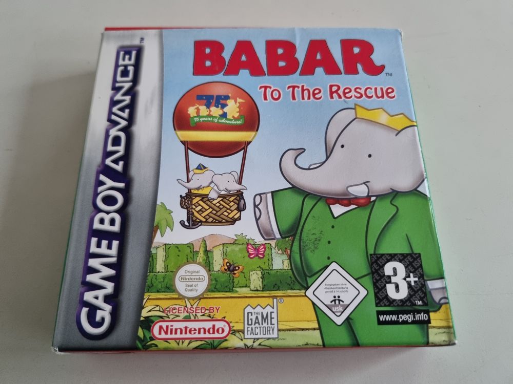 (Bild für) GBA Babar - To the Rescue EUR - zum Schließen ins Bild klicken