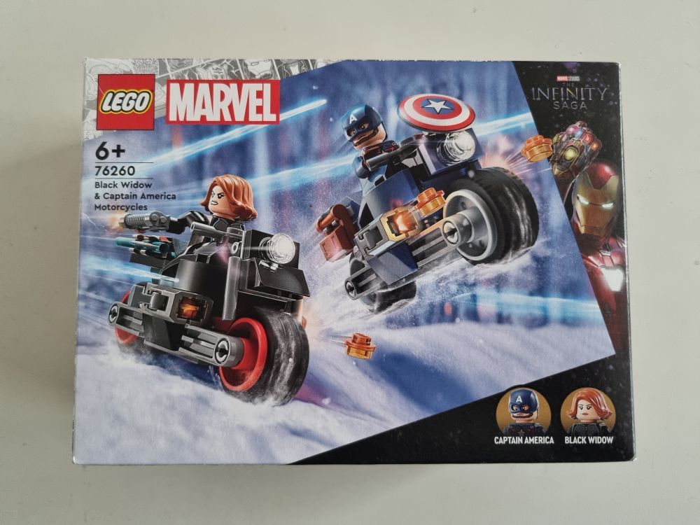 (Bild für) Lego 76260 - Marvel - Black Widow & Captain America Motorcycles - zum Schließen ins Bild klicken