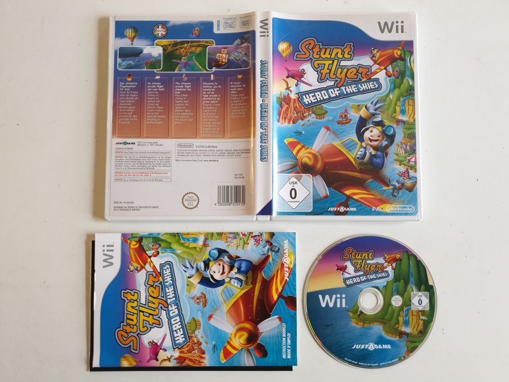 (Bild für) Wii Stunt Flyer - Hero of the Skies GER - zum Schließen ins Bild klicken