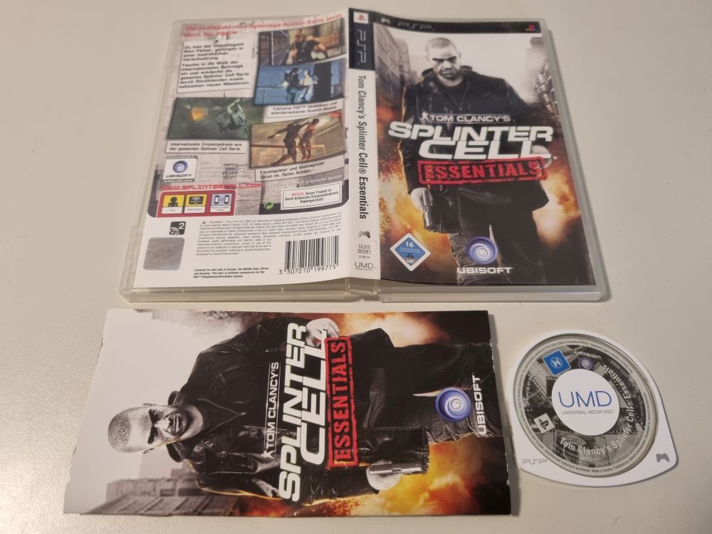 PSP Tom Clancy's Splinter Cell Essentials - zum Schließen ins Bild klicken