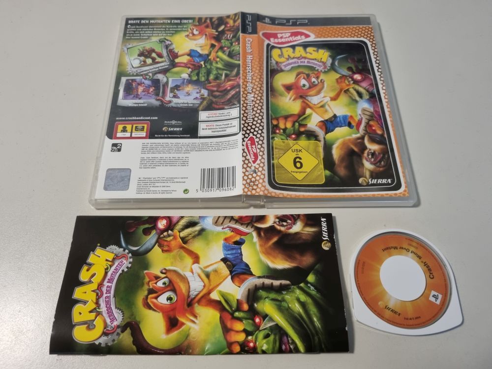 (Bild für) PSP Crash - Herrscher der Mutanten - zum Schließen ins Bild klicken