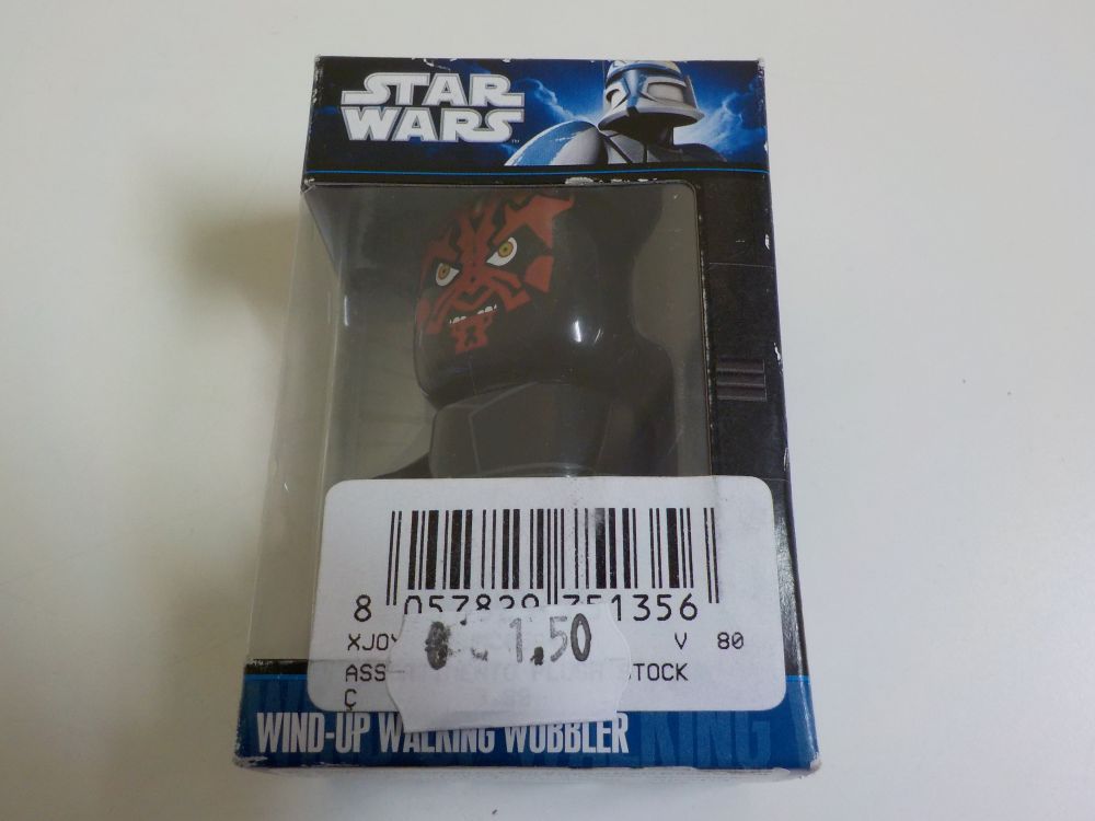 Star Wars Wind-Up Walking Wobbler Darth Maul - zum Schließen ins Bild klicken