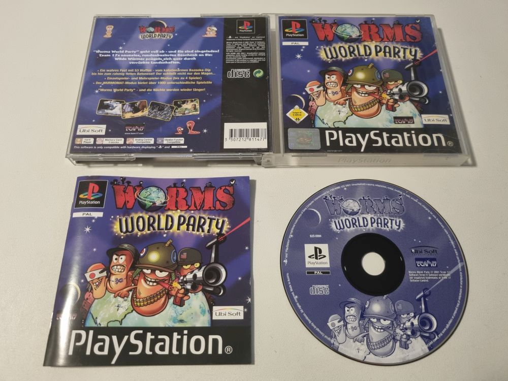 PS1 Worms World Party - Click Image to Close