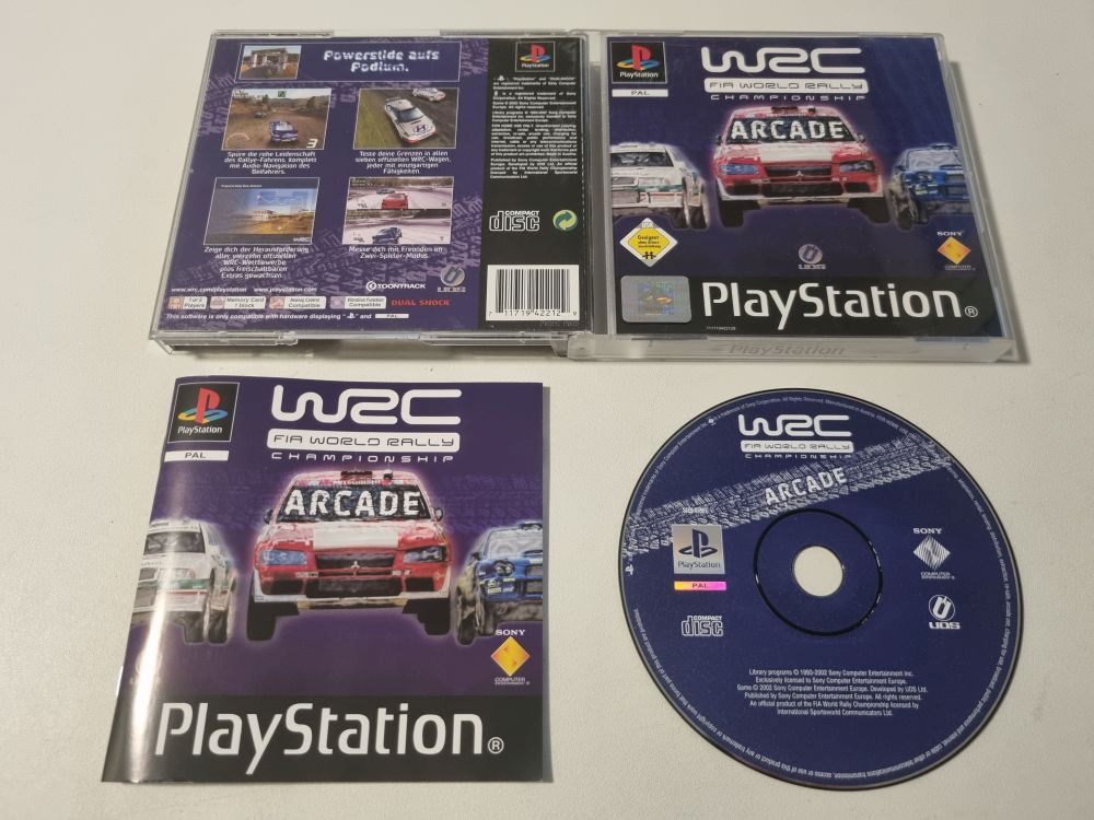 PS1 WRC - FIA World Racing Championship Arcade - zum Schließen ins Bild klicken