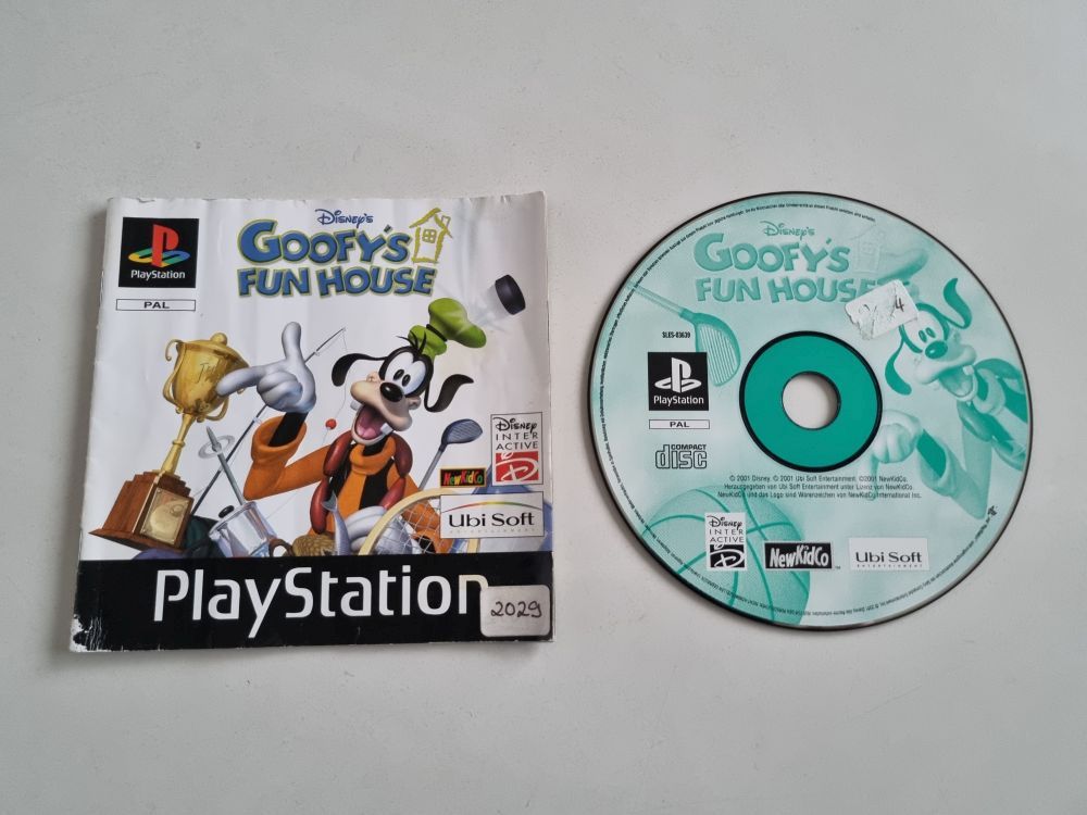 (Bild für) PS1 Goofy's Fun House - zum Schließen ins Bild klicken