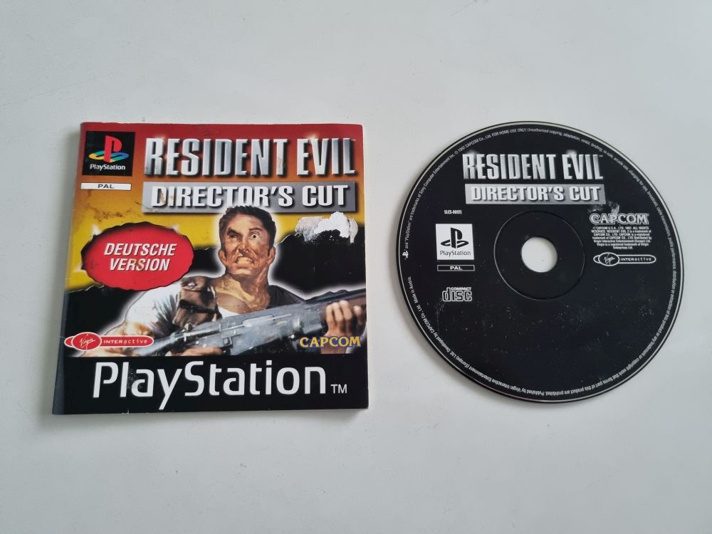 (Bild für) PS1 Resident Evil - Director's Cut - zum Schließen ins Bild klicken