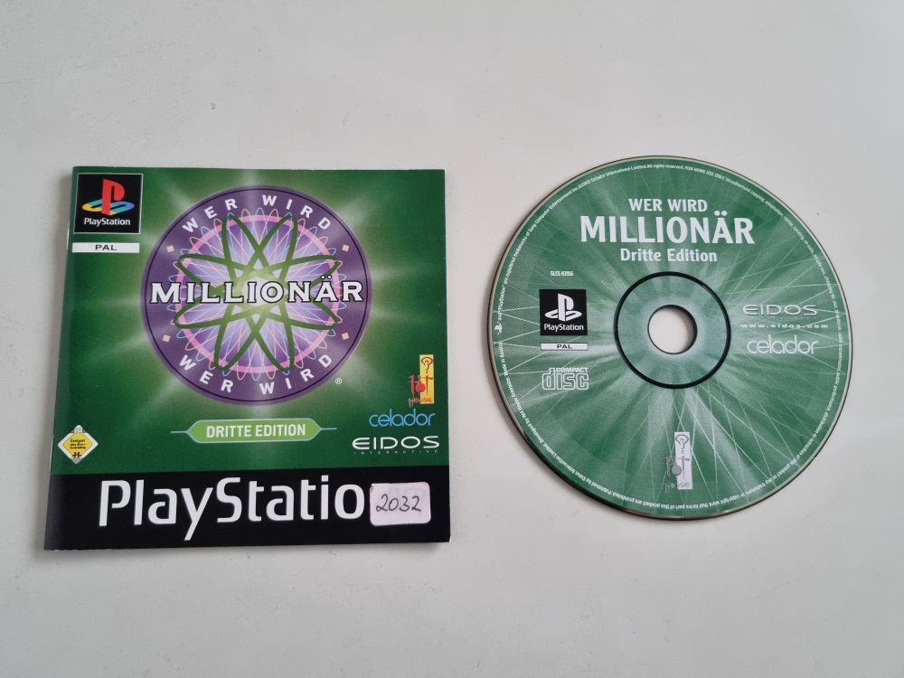(Bild für) PS1 Wer wird Millionär - Dritte Edition - zum Schließen ins Bild klicken