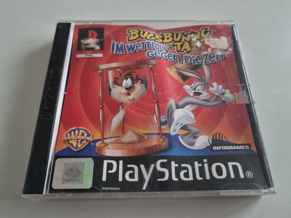 (Bild für) PS1 Bugs Bunny & Taz - Im Wettlauf gegen die Zeit - zum Schließen ins Bild klicken