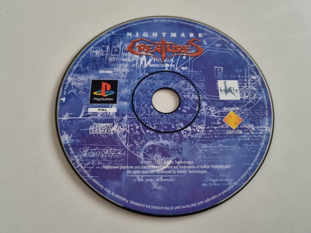 (Bild für) PS1 Nightmare Creatures - zum Schließen ins Bild klicken