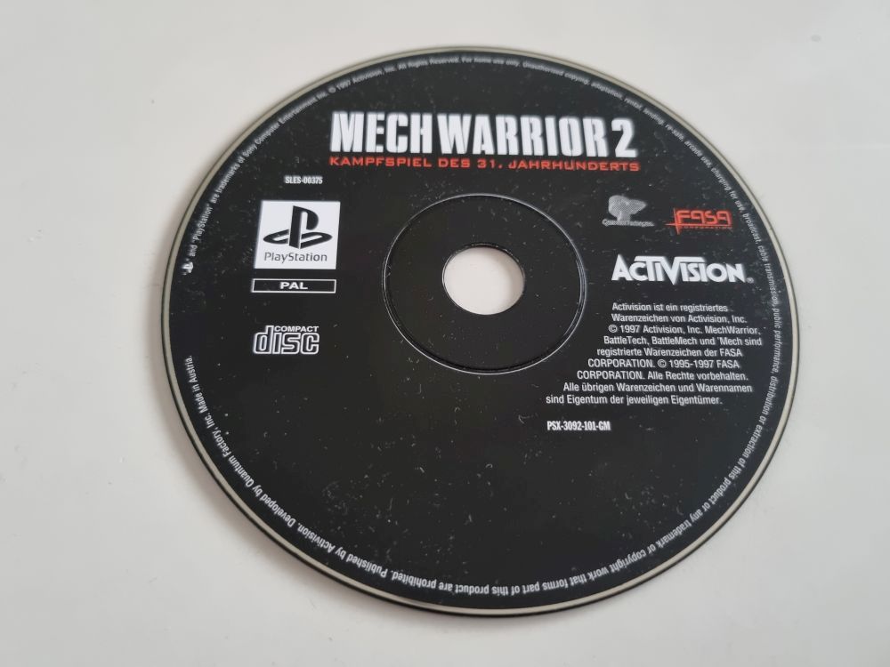 (Bild für) PS1 Mechwarrior 2 - zum Schließen ins Bild klicken