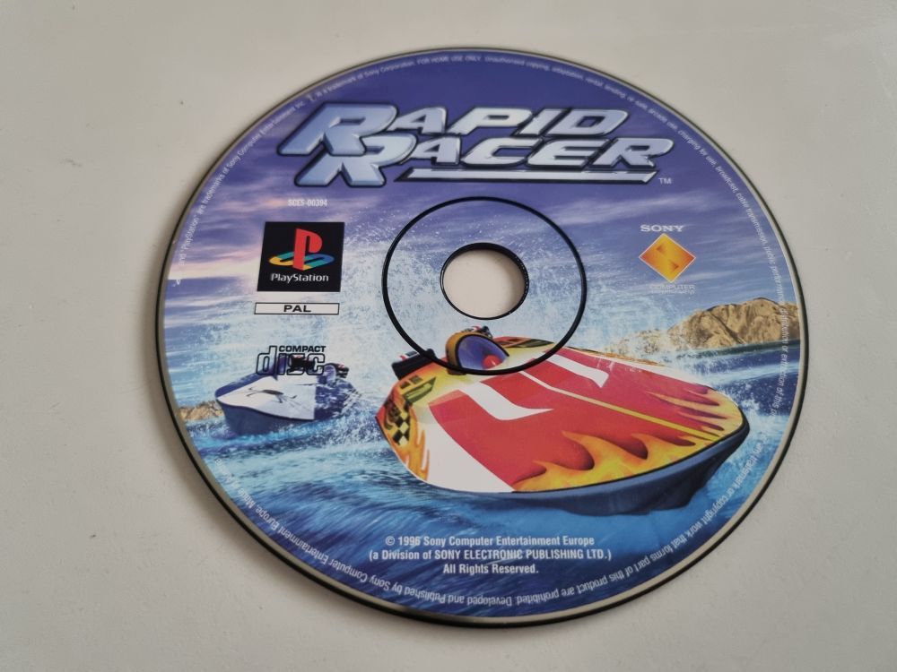 (Bild für) PS1 Rapid Racer - zum Schließen ins Bild klicken