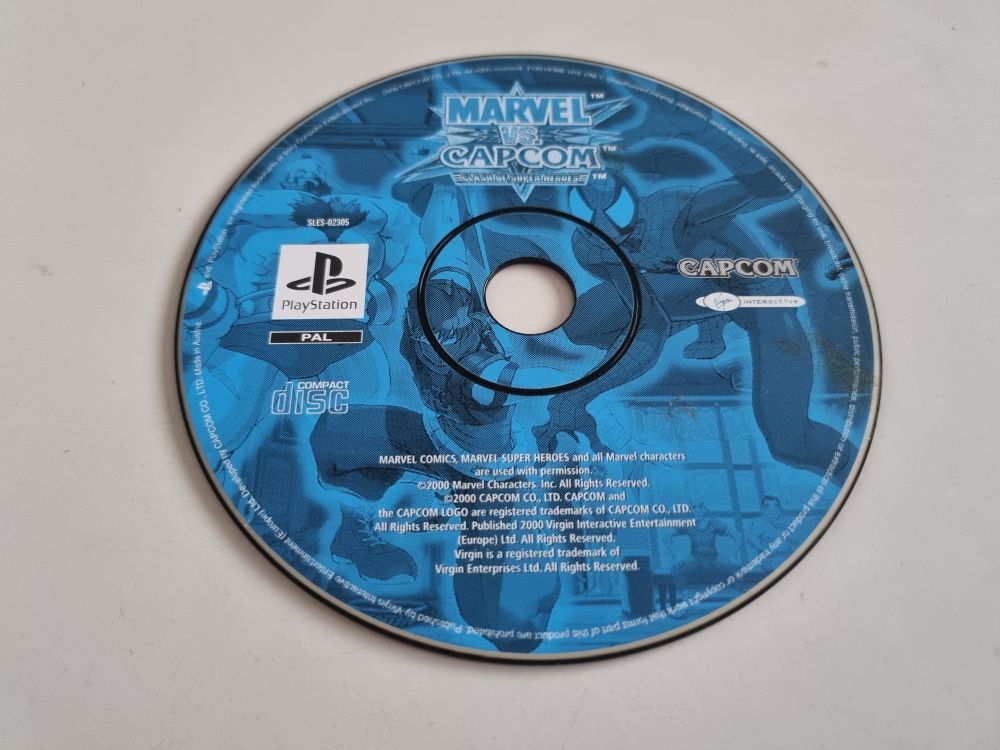 (Bild für) PS1 Marvel VS. Capcom - Clash of Super Heroes - zum Schließen ins Bild klicken