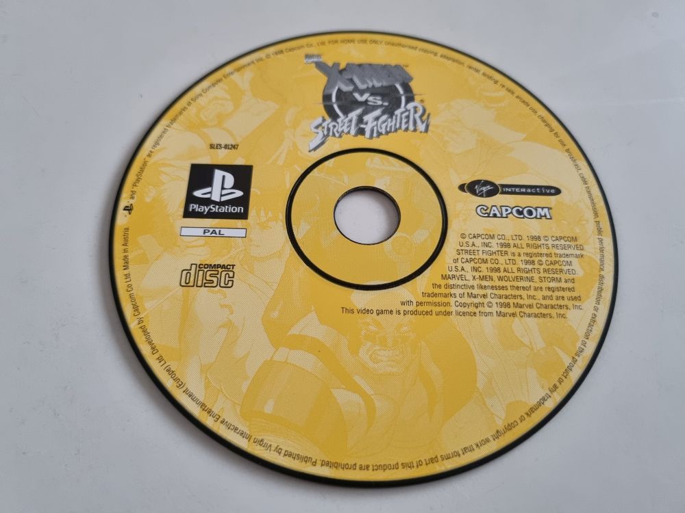 (Bild für) PS1 X-Men VS. Street Fighter - zum Schließen ins Bild klicken