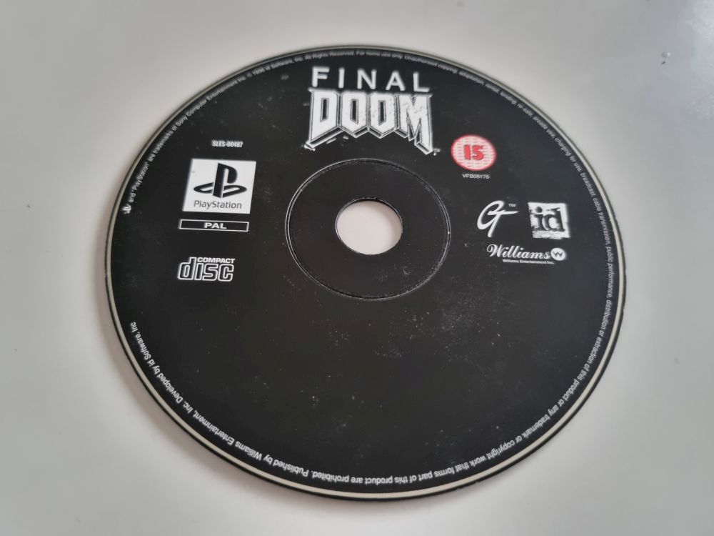 (Bild für) PS1 Final Doom - zum Schließen ins Bild klicken
