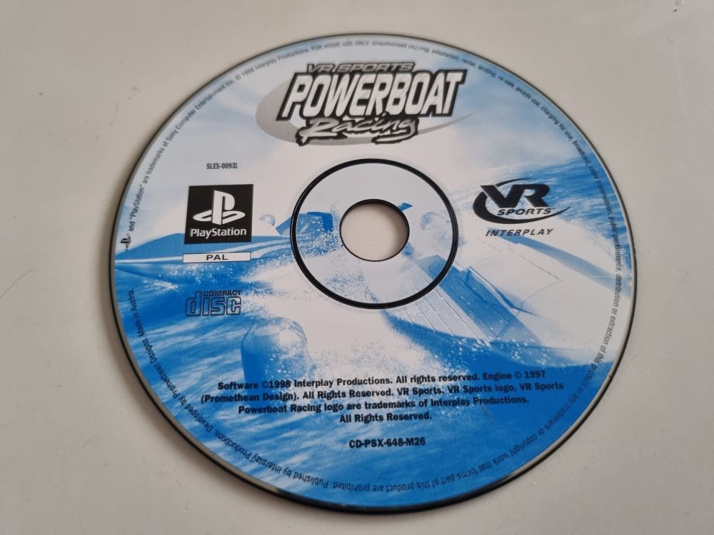 (Bild für) PS1 VR Sports Powerboat Racing - zum Schließen ins Bild klicken