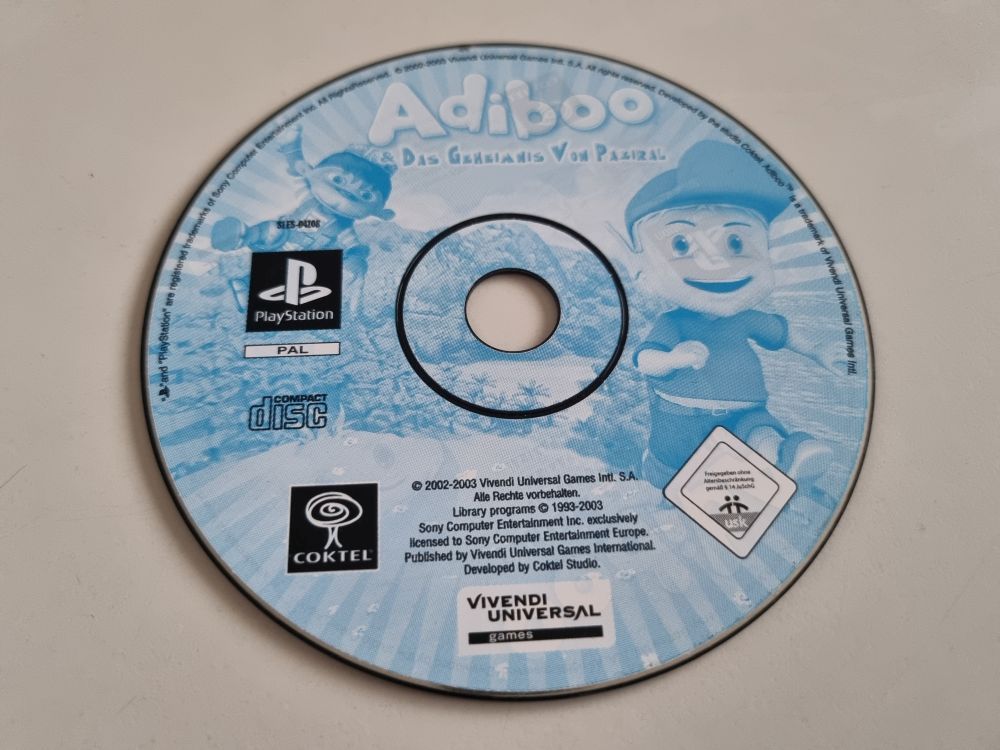 (Bild für) PS1 Adiboo - Das Geheimnis von Paziral - zum Schließen ins Bild klicken