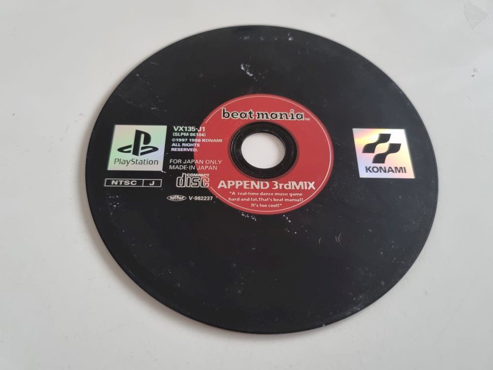 (Bild für) PS1 Beat Mania - zum Schließen ins Bild klicken