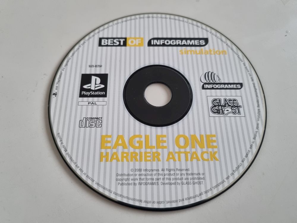 (Bild für) PS1 Eagle One - Harrier Attack - zum Schließen ins Bild klicken