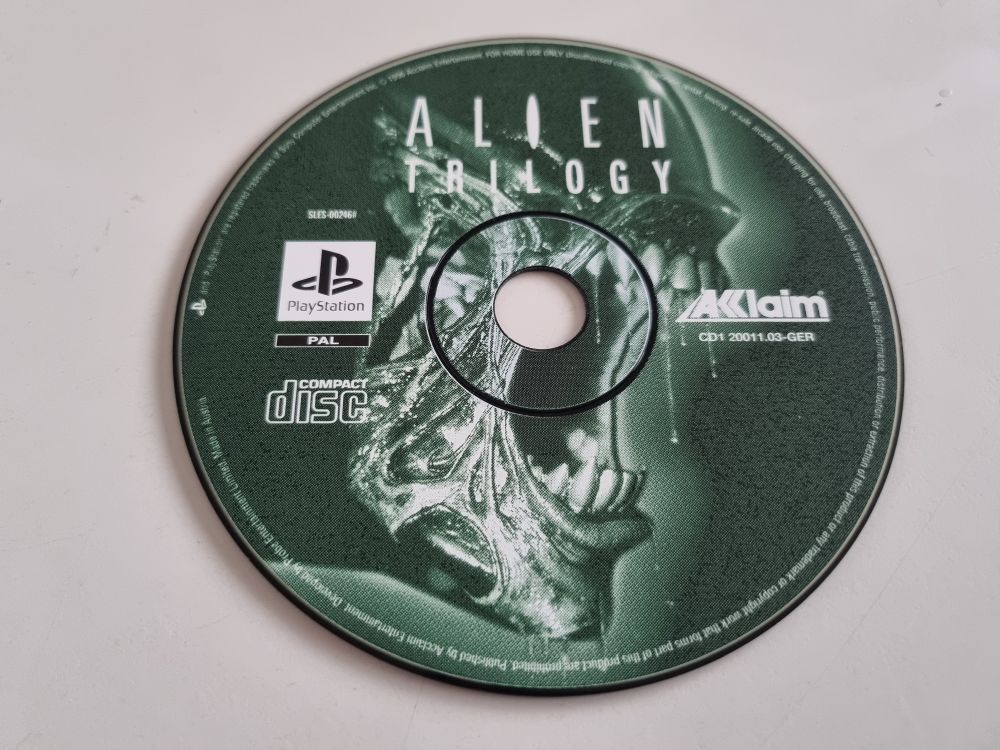 (Bild für) PS1 Alien Trilogy - zum Schließen ins Bild klicken