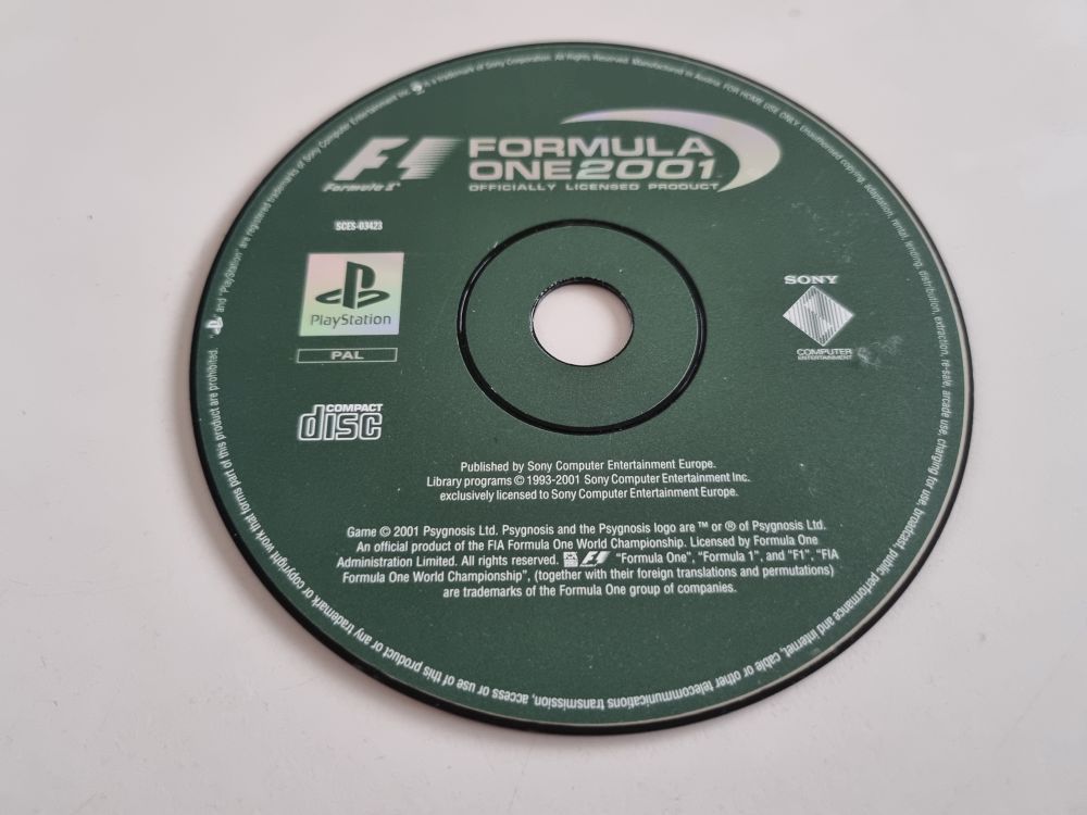 (Bild für) PS1 Formula One 2001 - zum Schließen ins Bild klicken