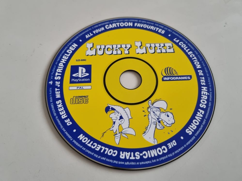 (Bild für) PS1 Lucky Luke - zum Schließen ins Bild klicken