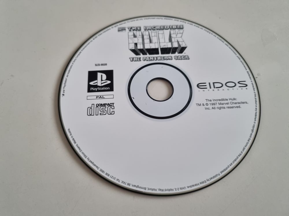 (Bild für) PS1 The Incredible Hulk - The Pantean Saga - zum Schließen ins Bild klicken