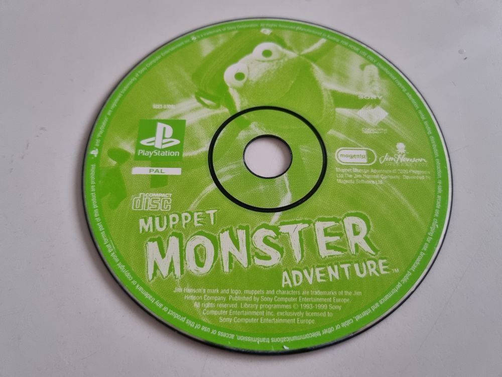 (Bild für) PS1 Muppet Monster Adventure - zum Schließen ins Bild klicken
