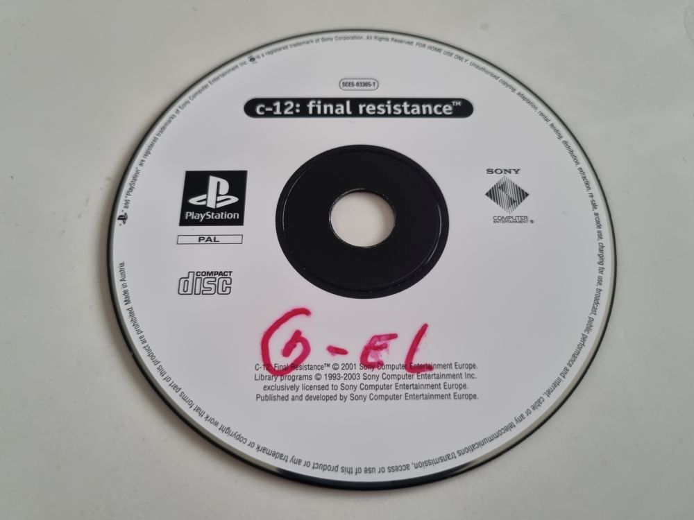 (Bild für) PS1 C-12: Final Resistance - zum Schließen ins Bild klicken