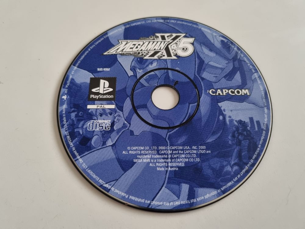 (Bild für) PS1 Mega Man X5 - zum Schließen ins Bild klicken