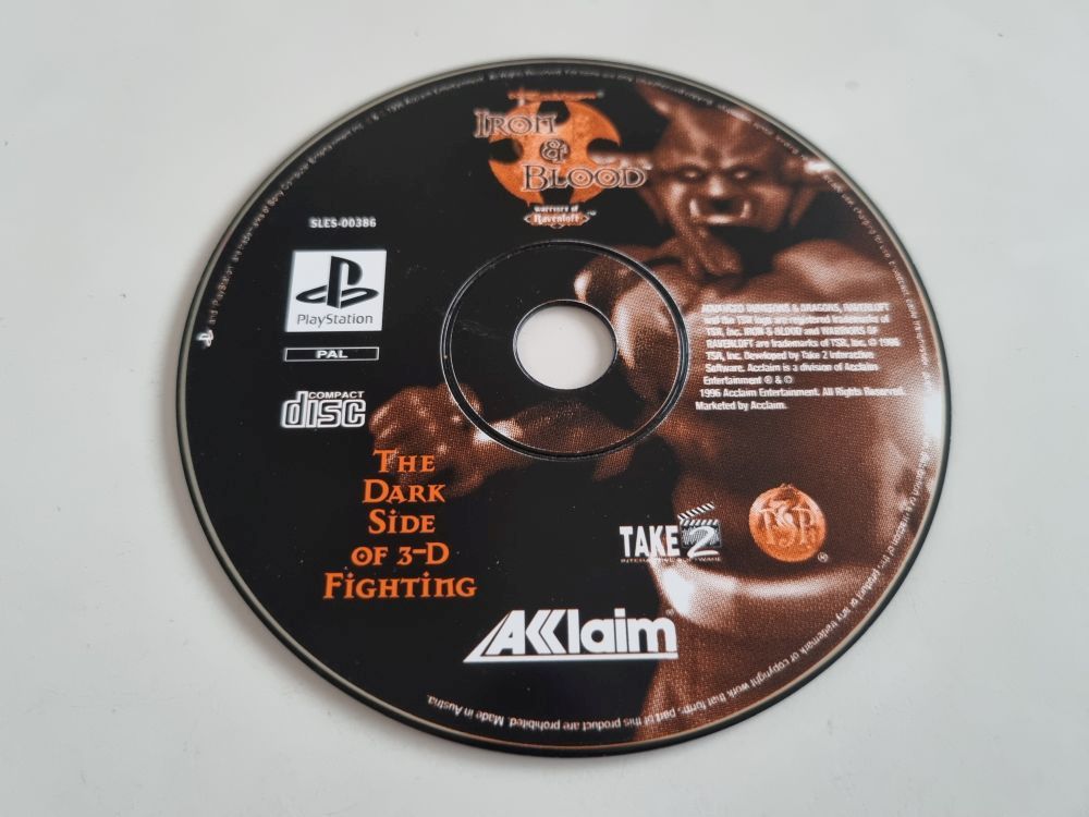 (Bild für) PS1 Iron & Blood - Warriors of Ravenloft - zum Schließen ins Bild klicken