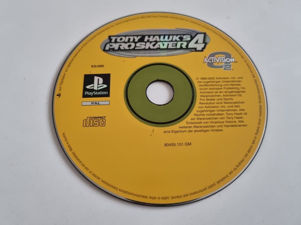 (Bild für) PS1 Tony Hawk's Pro Skater 4 - zum Schließen ins Bild klicken