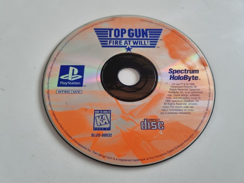 (Bild für) PS1 Top Gun - Fire at Will! - zum Schließen ins Bild klicken